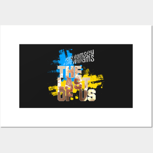 the last of us 2 tv series " TLOU " tshirt sticker etc. design by ironpalette Posters and Art